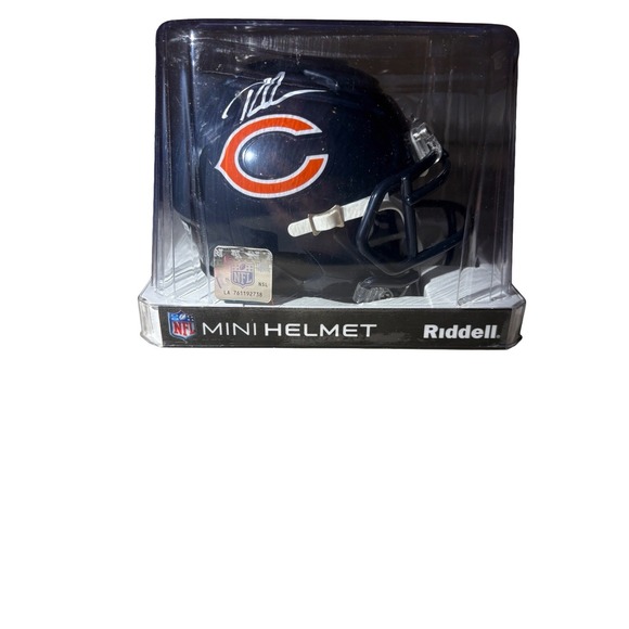 Other - Roschon Johnson‎ Riddell Autographed Bears Mini Helmet Becket Certified